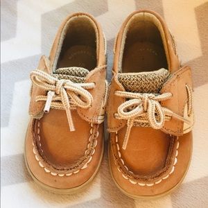 Infant Sperry Memory Foam Shoes Size 4